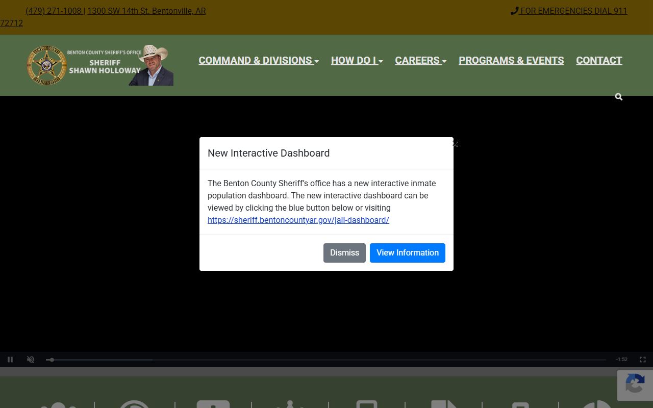 Benton County Sheriffs Office arrest records site